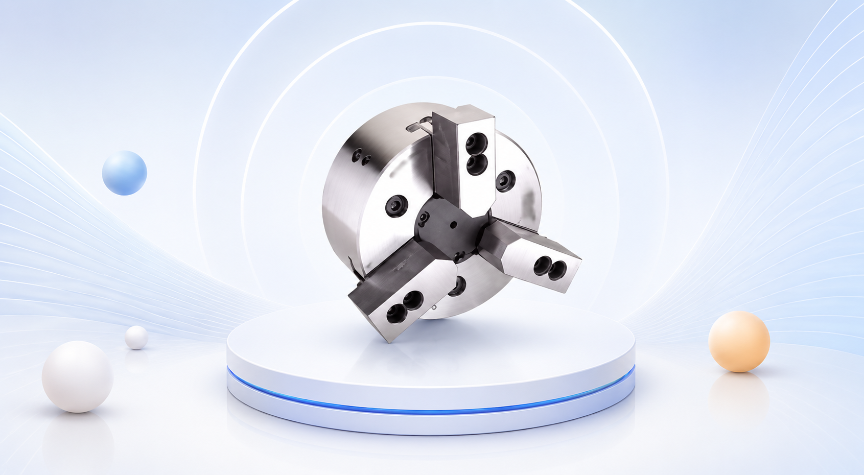 3 Jaw Power Operated Chucks